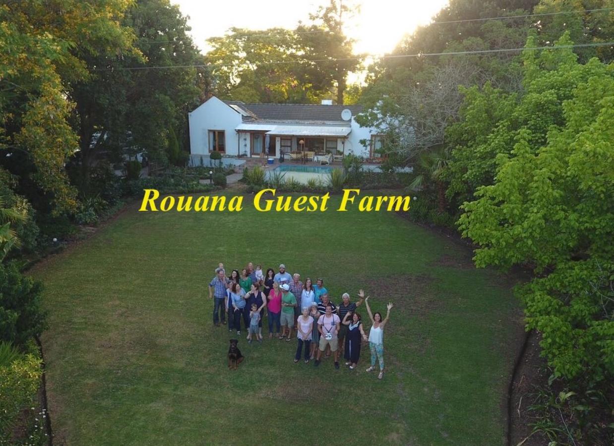Rouana Guest Farm Hotel Stellenbosch Exterior foto