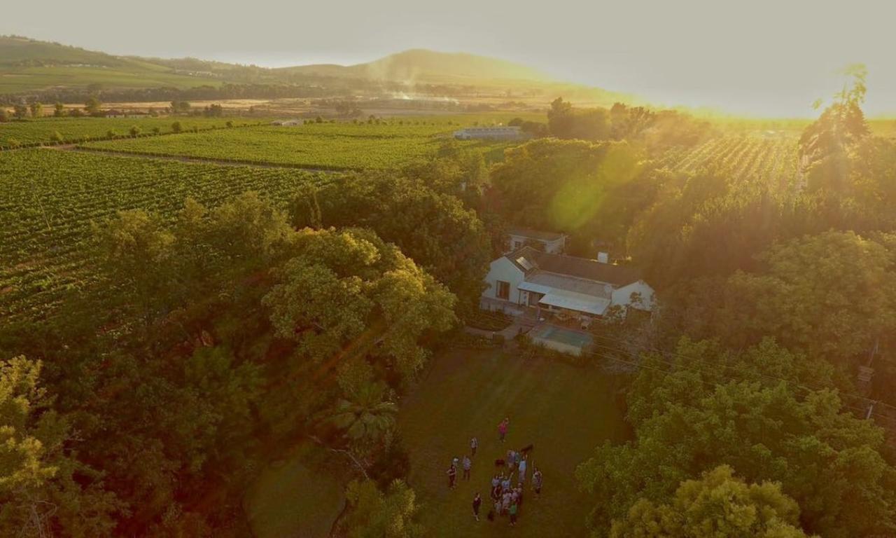 Rouana Guest Farm Hotel Stellenbosch Exterior foto